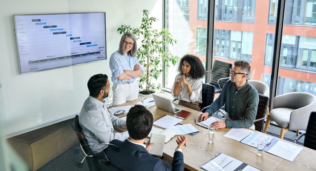 Photo of a PMO Team working